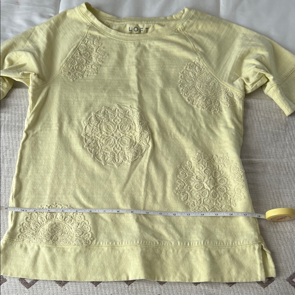LOFT Kids Lemon Short Sleeve Tee